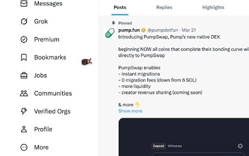 KOKIE:Twitter Pet  from Chrome web store to be run with OffiDocs Chromium online