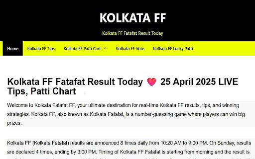 Kolkata FF  from Chrome web store to be run with OffiDocs Chromium online