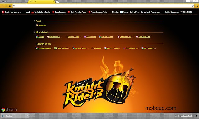 Kolkata Night Riders (kkr) IPL din magazinul web Chrome va fi rulat cu OffiDocs Chromium online