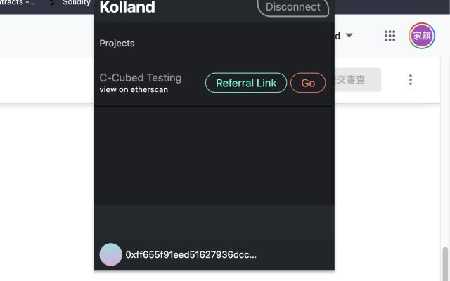 Kolland Web3 Tool  from Chrome web store to be run with OffiDocs Chromium online