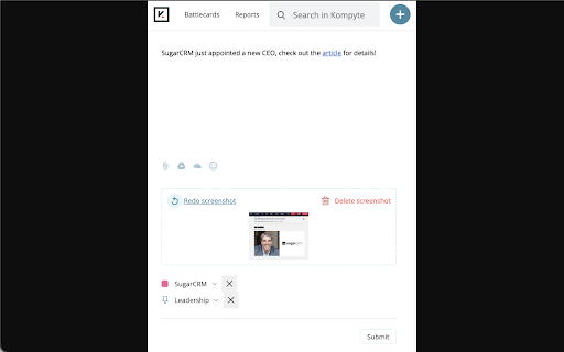Kompyte  from Chrome web store to be run with OffiDocs Chromium online