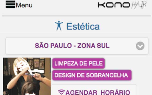 KONO HAIR از فروشگاه وب کروم با OffiDocs Chromium به صورت آنلاین اجرا می شود