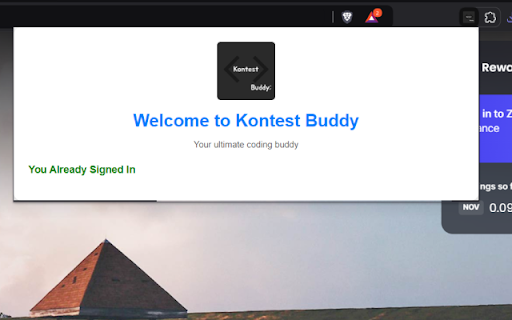 Kontest Buddy  from Chrome web store to be run with OffiDocs Chromium online Kontest Buddy  from Chrome web store to be run with OffiDocs Chromium online
