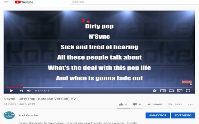 Kool Karaoke Tone Off  from Chrome web store to be run with OffiDocs Chromium online