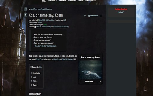 Kosmofier  from Chrome web store to be run with OffiDocs Chromium online
