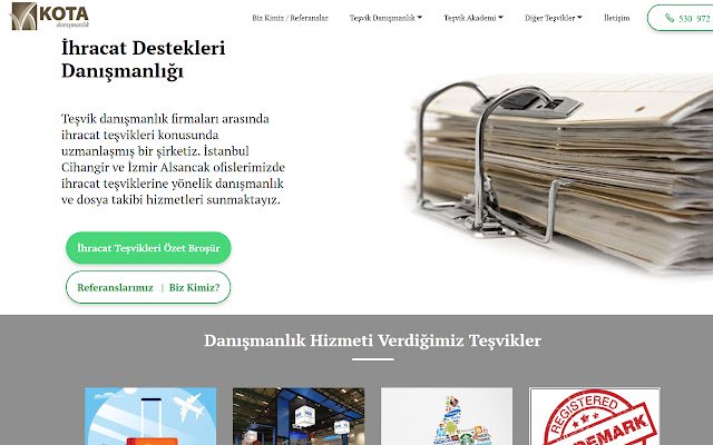 KOTA Danışmanlık  from Chrome web store to be run with OffiDocs Chromium online