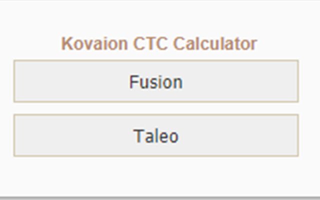 Kovaion CTC Calculator mula sa Chrome web store na tatakbo sa OffiDocs Chromium online