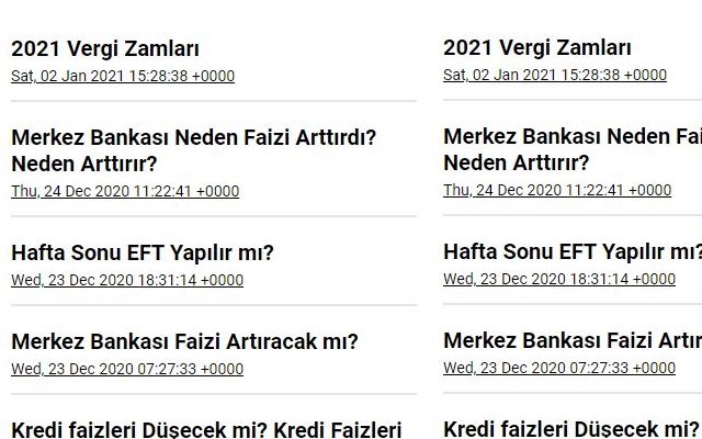 Kredi Mühendisi RSS  from Chrome web store to be run with OffiDocs Chromium online