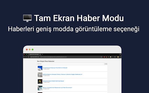 Kriptofoni RSS Reader Kripto Para Haberleri  from Chrome web store to be run with OffiDocs Chromium online