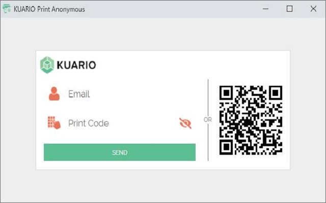 KUARIO Print Anonymous de la boutique en ligne Chrome sera exécuté avec OffiDocs Chromium en ligne