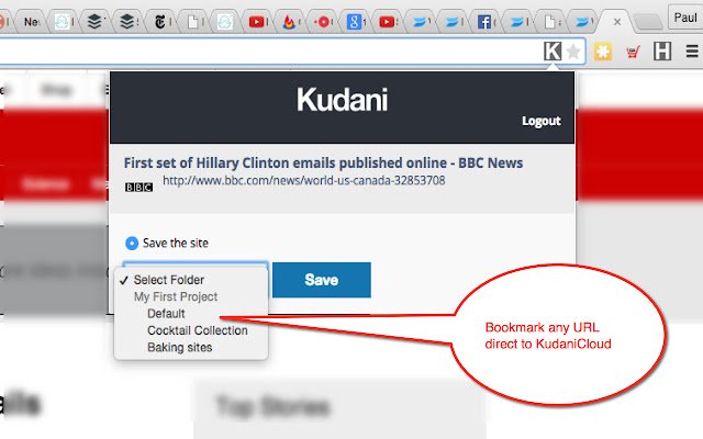 Chrome 웹 스토어의 Kudani Snipper가 OffiDocs Chromium 온라인과 함께 실행됩니다.