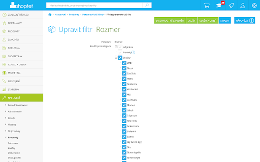 Kulina E shop Administrace  from Chrome web store to be run with OffiDocs Chromium online