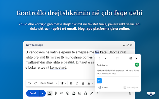 Kulla e shqipes  from Chrome web store to be run with OffiDocs Chromium online