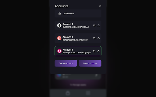 Kuma Wallet  from Chrome web store to be run with OffiDocs Chromium online