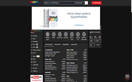 Kupujem Prodajem Dark Mode  from Chrome web store to be run with OffiDocs Chromium online