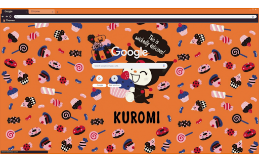 Kuromi Halloween  from Chrome web store to be run with OffiDocs Chromium online