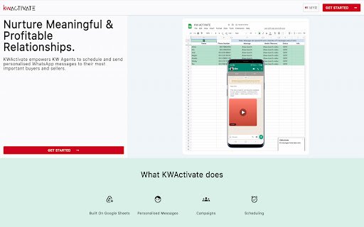 KWCommand <> KWActivate  from Chrome web store to be run with OffiDocs Chromium online