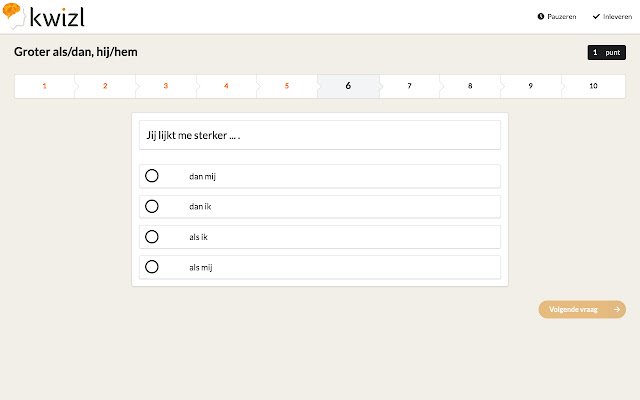 Kwizl  from Chrome web store to be run with OffiDocs Chromium online