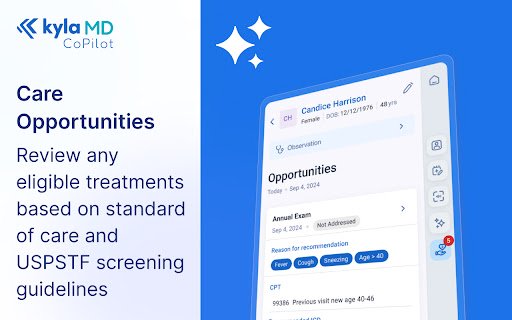 Kyla MD Copilot  from Chrome web store to be run with OffiDocs Chromium online