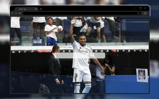 Kylian Mbappe HD Wallpaper New Tab  from Chrome web store to be run with OffiDocs Chromium online