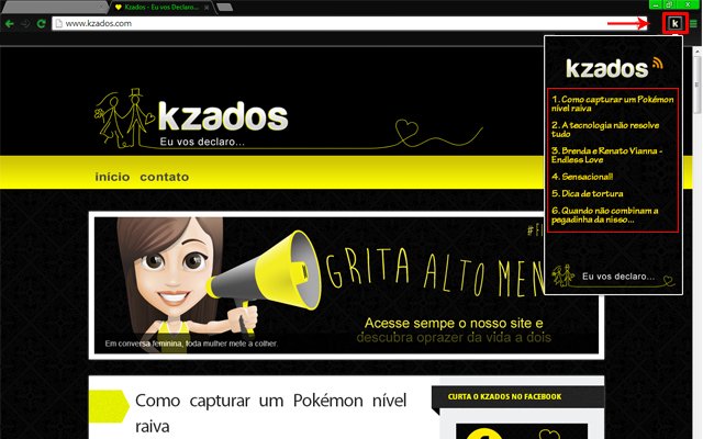 Kzados dal Chrome Web Store da eseguire con OffiDocs Chromium online