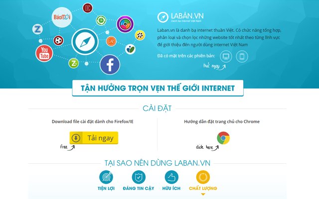Laban Home Page dal Chrome web store da eseguire con OffiDocs Chromium online