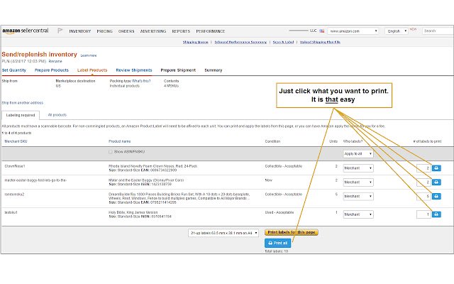 Label Savr  from Chrome web store to be run with OffiDocs Chromium online