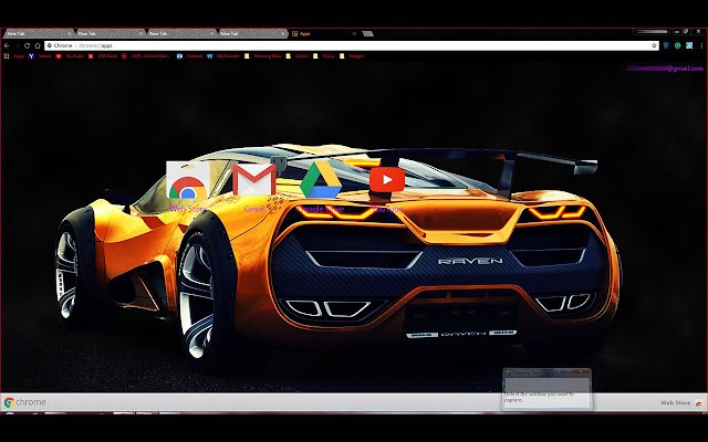 Lada Raven Concept Super Car  from Chrome web store to be run with OffiDocs Chromium online