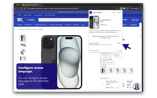 Ladoucetech  from Chrome web store to be run with OffiDocs Chromium online
