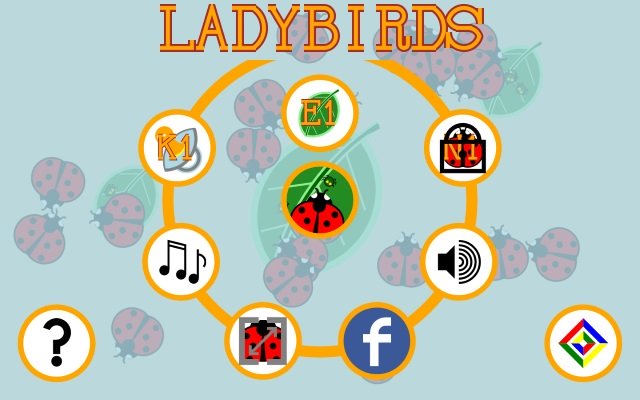Ladybirds din magazinul web Chrome va fi rulat cu OffiDocs Chromium online