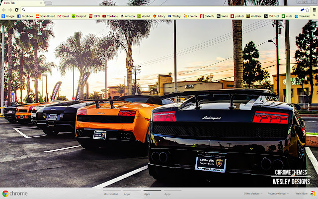 Lamborghini Newport van de Chrome-webwinkel om te worden uitgevoerd met OffiDocs Chromium online