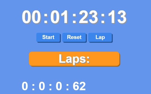 Lap Timer من متجر Chrome الإلكتروني ليتم تشغيله باستخدام OffiDocs Chromium عبر الإنترنت