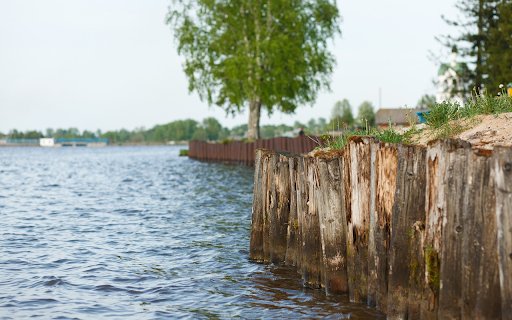 Large lake and sand mound  from Chrome web store to be run with OffiDocs Chromium online