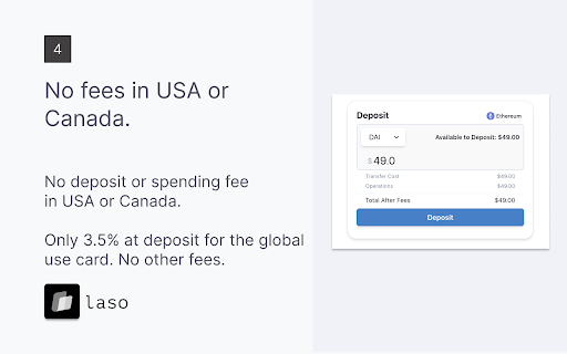 Laso Finance  from Chrome web store to be run with OffiDocs Chromium online