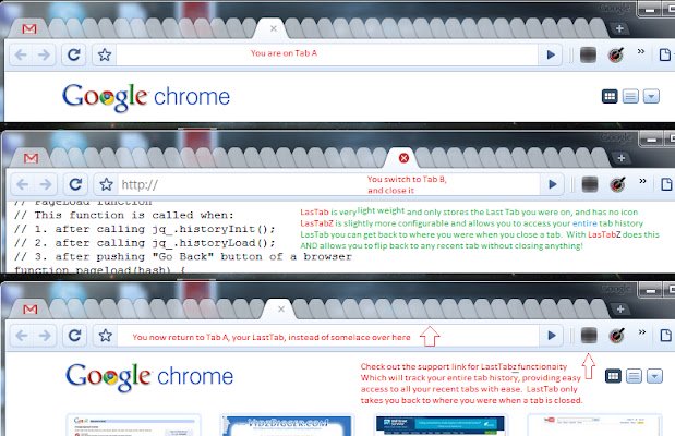 LASTab  from Chrome web store to be run with OffiDocs Chromium online