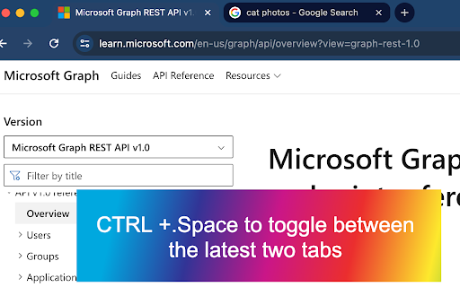 Last Two Tabs Toggler from Chrome web store to be run with OffiDocs Chromium online Last Two Tabs Toggler from Chrome web store to be run with OffiDocs Chromium online