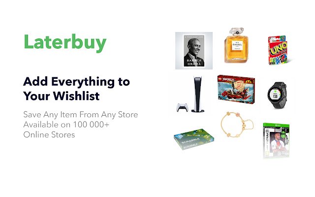 Laterbuy: Save Items From Any Store  from Chrome web store to be run with OffiDocs Chromium online