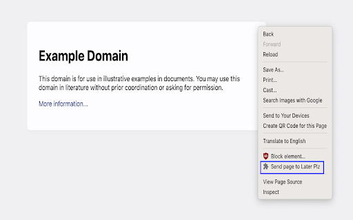 Later Plz  from Chrome web store to be run with OffiDocs Chromium online