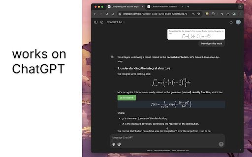 LaTeX Copier  from Chrome web store to be run with OffiDocs Chromium online