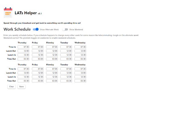 Alat Pembantu LATs dari toko web Chrome untuk dijalankan dengan OffiDocs Chromium online