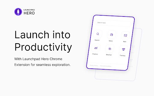 Launchpad Hero  from Chrome web store to be run with OffiDocs Chromium online