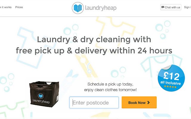 Laundryheap uit de Chrome-webwinkel voor gebruik met OffiDocs Chromium online