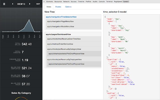 Lavaca Developer Tools  from Chrome web store to be run with OffiDocs Chromium online