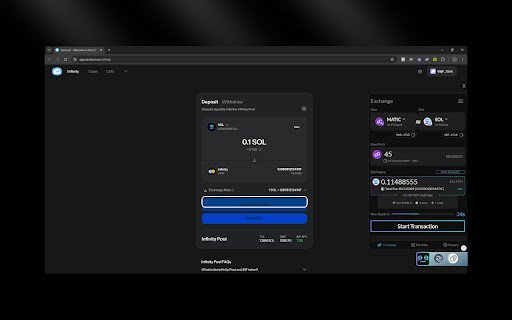 Lazy Extension Crypto Swap  Portfolio  from Chrome web store to be run with OffiDocs Chromium online