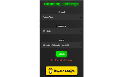 LazyRead  from Chrome web store to be run with OffiDocs Chromium online