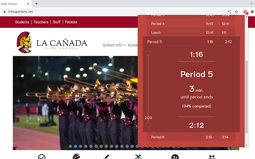 LCHS Go  from Chrome web store to be run with OffiDocs Chromium online