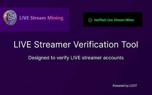 LCOT Verification  from Chrome web store to be run with OffiDocs Chromium online