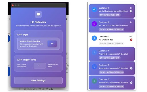 LC Sidekick  from Chrome web store to be run with OffiDocs Chromium online