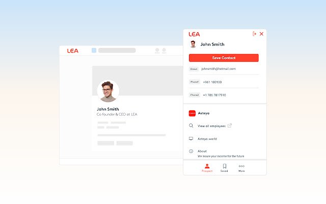Lea  from Chrome web store to be run with OffiDocs Chromium online