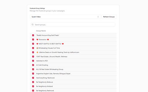 Lead Generation Tool Syndr.ai  from Chrome web store to be run with OffiDocs Chromium online